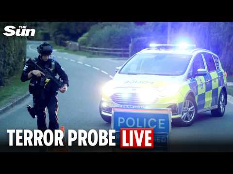 LIVE: Counter-terror police make statement into a major incident probing plot to bomb RAF base