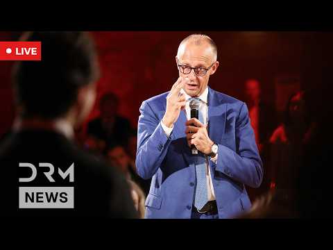 LIVE: Germany's Merz Campaigns With CDU's Stefan Evers Ahead of Berlin Election | AC1N