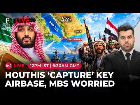LIVE | Houthis Claim Key Mayyun Island Airbase as Red Sea Tensions Rise | Firstpost Live