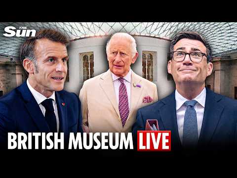 LIVE: King Charles and Emmanuel Macron view the Bayeux Tapestry at the British Museum