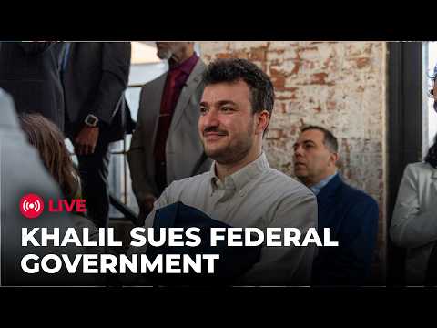LIVE: Mahmoud Khalil Announces New Federal Lawsuit | Pro-Palestinian Activist Speaks in NYC