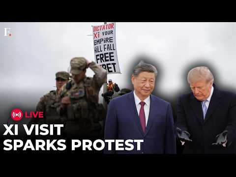 LIVE: Protest Outside Chinese Embassy in Washington as Xi Jinping Visits US | Donald Trump | UNGA