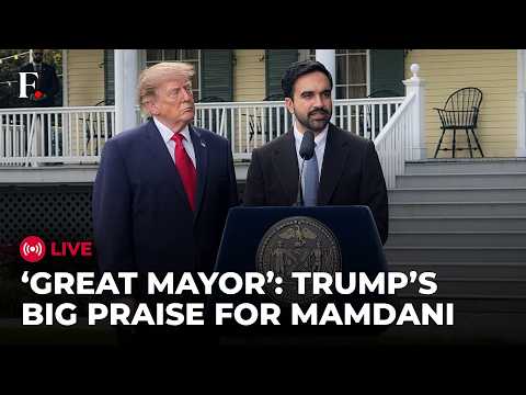 LIVE: Trump Meets Mamdani in New York, Discuss Immigration, Housing