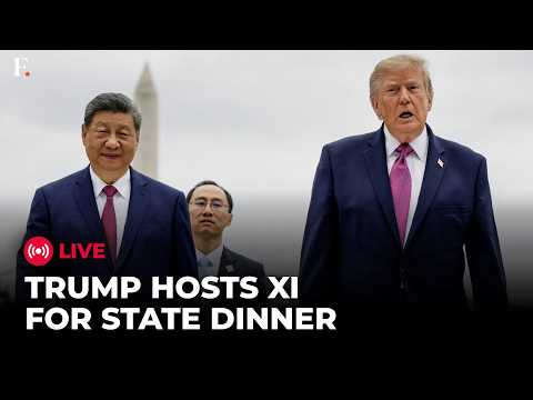 LIVE: Trump Welcomes Xi Jinping for Grand White House State Dinner