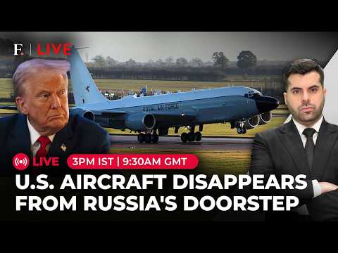 LIVE: US Aircraft Vanishes From Radar Near Russia; Putin's Men Disabled Plane? | Firstpost Live