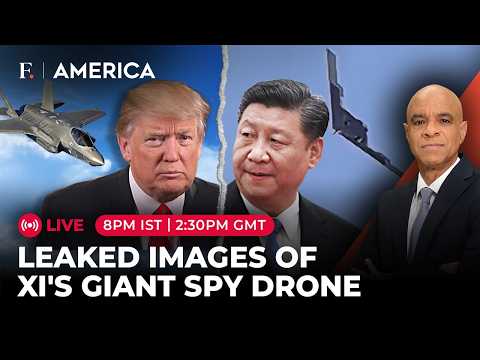LIVE: US Sends Stealth Jets Near China After Leaked Images of Monster Drone | Firstpost America