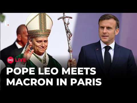 Pope Leo Visits Notre-Dame In Paris | Meets French President Macron | LIVE