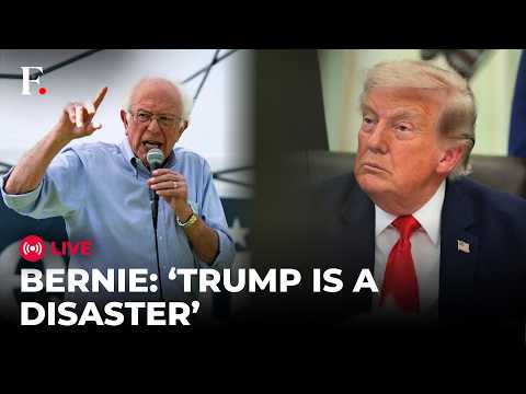 SANDERS VS TRUMP LIVE:'Unstable and Increasingly Out of Control' Senator Sanders Slams Trump