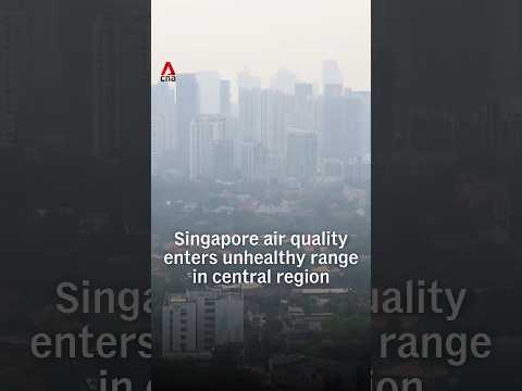 Singapore air quality enters unhealthy range in central region