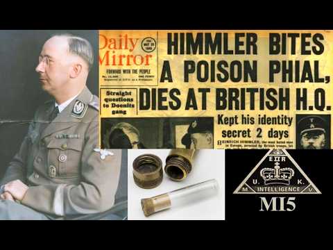 The Men Who Murdered Himmler? New Documents Reveal MI5 Present When Himmler Died!