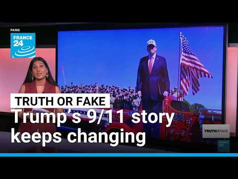 Trump claims firefighters carried him to safety ‘right after’ 9/11, but his account is disputed