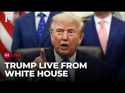 Trump LIVE: US President Donald Trump Addresses Rose Garden Event at White House