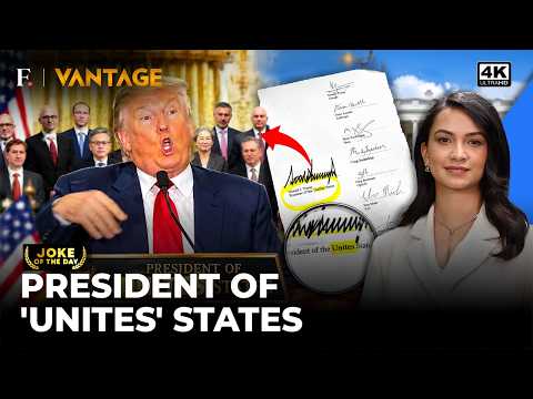 Trump & Tech Bros Ignore'Unites States' in'Super Intelligence' Pact | Vantage on Firstpost | 4K
