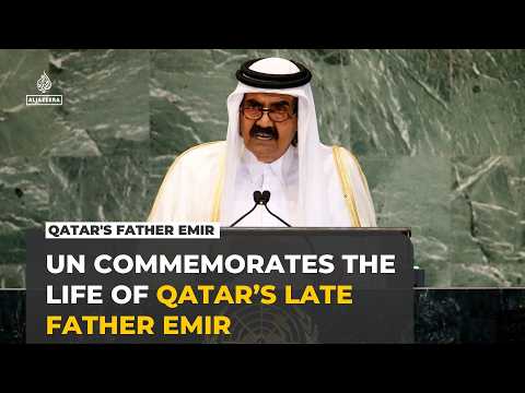 UN honours Qatar’s late Father Emir Sheikh Hamad bin Khalifa Al Thani