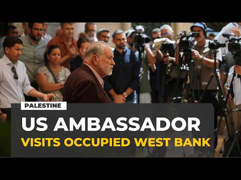 US ambassador visits occupied West Bank village hit by settler violence