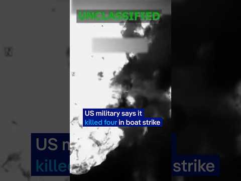 US military says it killed four in Caribbean boat strike | DW News