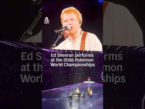 When Ed Sheeran sang the Pokemon theme song