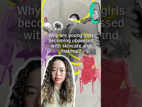 Why are young girls becoming obsessed with skincare and makeup?