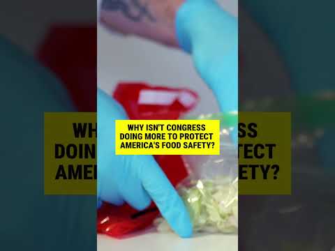 Why isn't Congress doing more to protect America's food safety?
