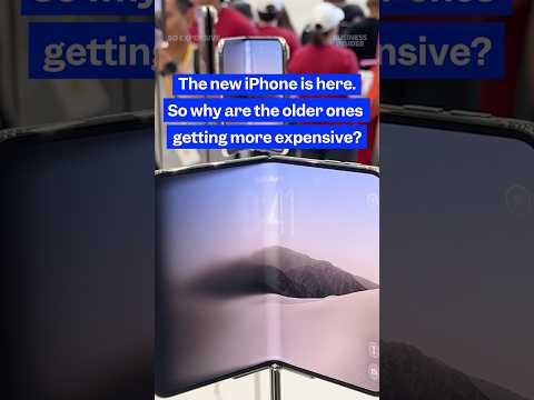 With the arrival of #Apple's newest #iPhone, why are older models getting more expensive? #iphoneduo