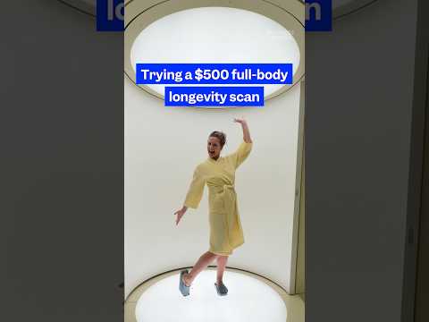 Would you spend $500 on a #longevity scan? #health #biotech #wellness