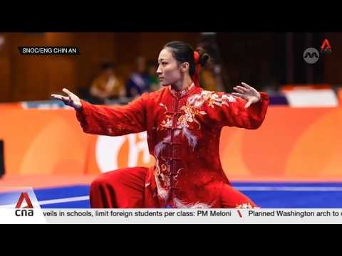 Wushu exponent Zeanne Law picks up Team Singapore's first medal at 2026 Asian Games