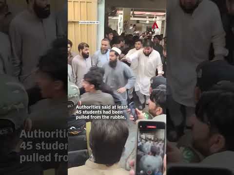 At least 27 students, 1 teacher killed in Pakistan school roof collapse