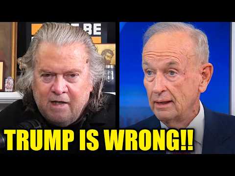 Bill O'Reilly + Steve Bannon SLAM Trump, Declare AI Out Of Control