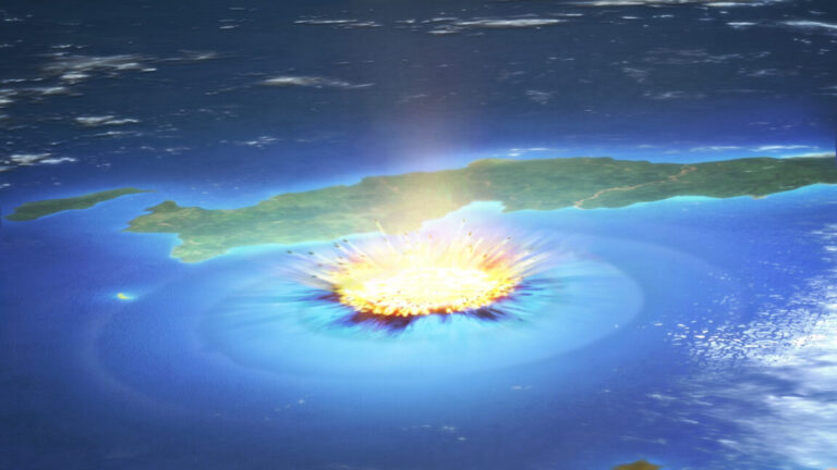 Dinosaur-killing impact crater might have been teeming with life