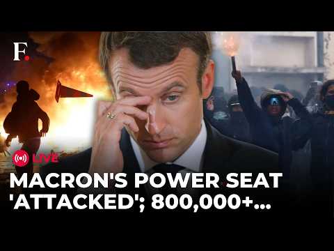 FRANCE PROTEST LIVE:'This Is The End, Macron': 800,000+ Storm Battleground-Like French Streets