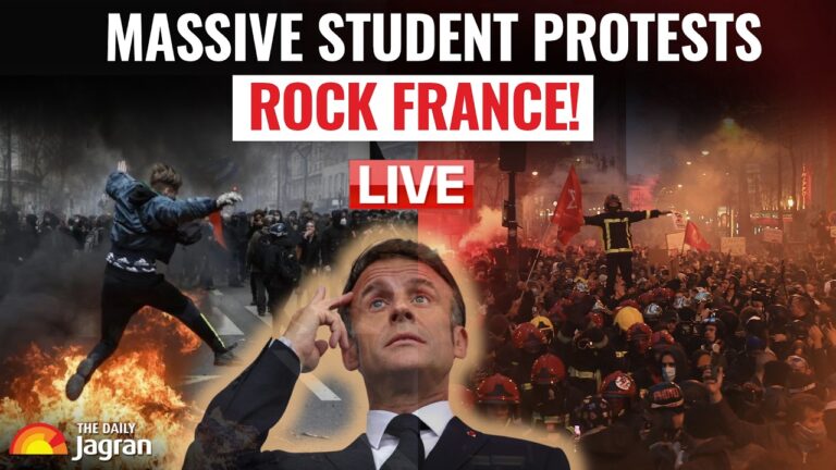 France Student Protest Live: Over 400 Schools Blocked In Massive Student Revolt