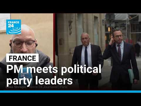 French PM Sebastien Lecornu meets with leaders of political parties amid unrest • FRANCE 24