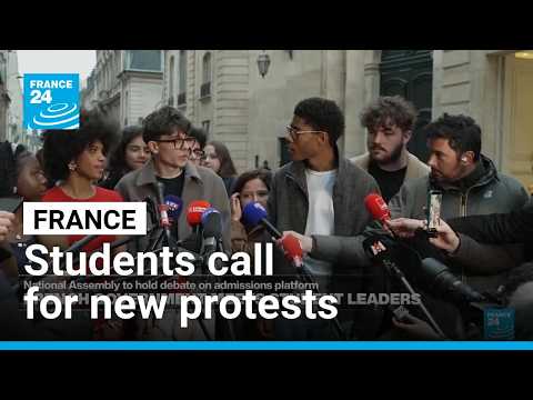 French student union leaders call for'continued mobilisation' after meeting PM • FRANCE 24