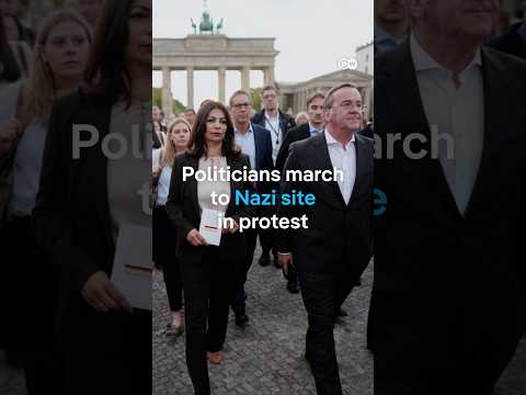 German politicians call far-right election'taboo breach' | DW News