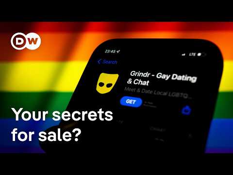 Grindr data scandal: How thousands of companies got access to users' intimate information | DW News