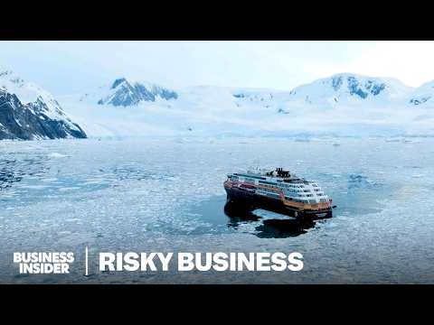 How A Cruise Ship Operates At The Edge Of The World | Risky Business