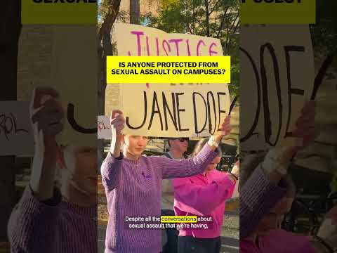 Is anyone protected from sexual assault on campuses?