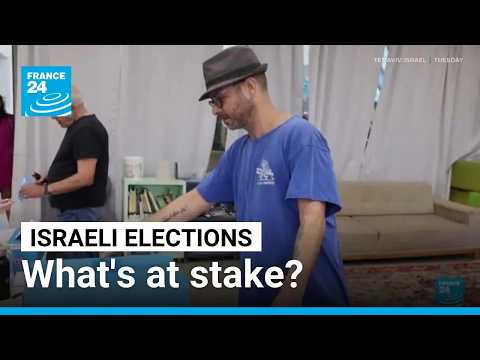 Israelis vote in a tense election: What's at stake? • FRANCE 24 English
