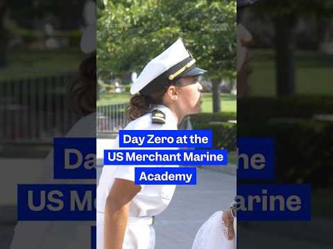 It's Day Zero for these plebe candidates at the US Merchant #Marine Academy. #military #bootcamp