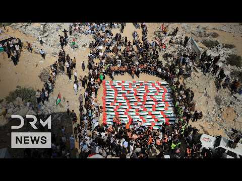 JUST IN: Gaza Holds Mass Funeral for Palestinians Whose Bodies Were Recovered From Rubble | AC1B