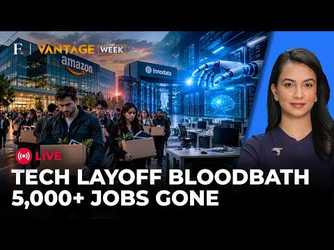 LIVE | AI Boom, Layoff Doom: Amazon, Innodata Cut Jobs as Future of Work Faces Uncertainty | Vantage