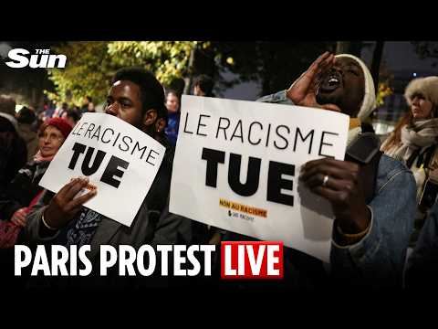 LIVE: Anti-racism march in Paris suburb a week after deadly shooting