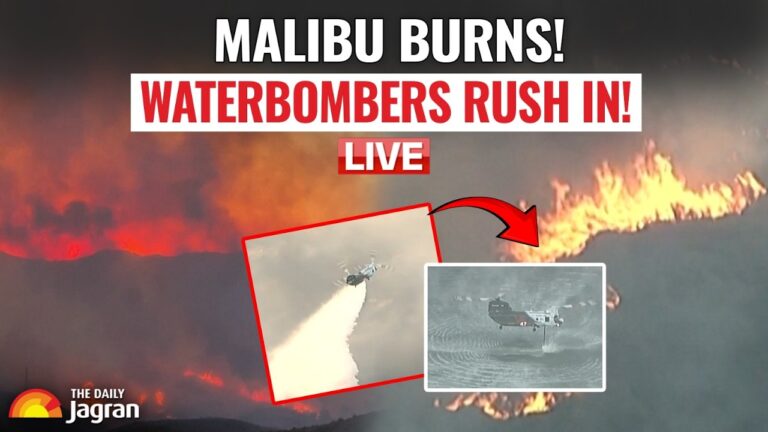 LIVE:'Leave Now!' Waterbombers Bombard Uncontained Bryson Wildfire Threatening Homes!