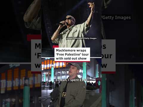 Macklemore wraps ‘Free Palestine’ tour with sold out show