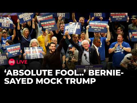 'Most Consequential Midterms...' Bernie Sanders & El-Sayed Take Aim at Trump, AI & Billionaires
