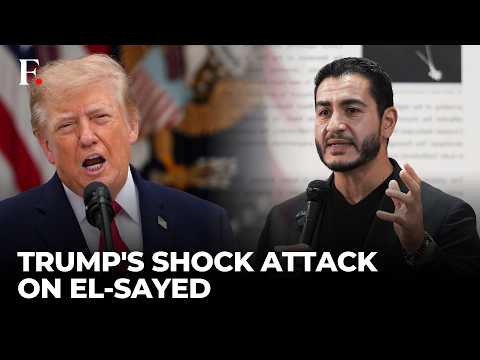 ‘Muslim Brotherhood Guy -- ’ Trump SLAMS El-Sayed In a Fiery Speech | US News | Firstpost