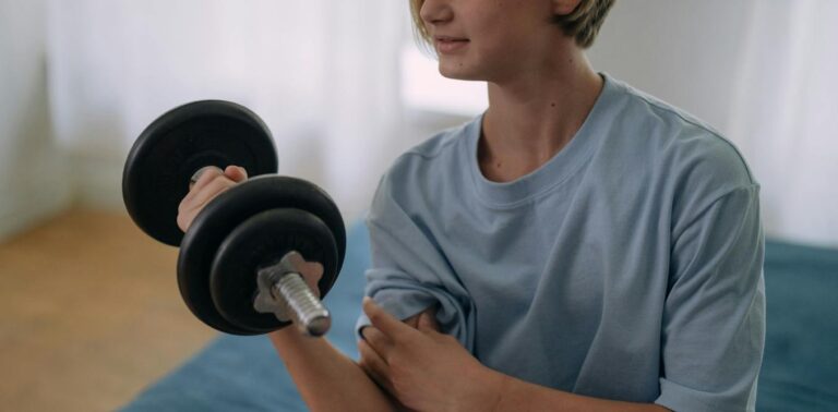 My son goes to the gym a lot. How can I tell if this is healthy or a sign something is wrong?