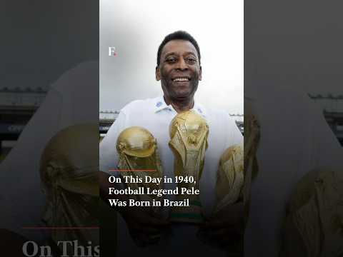 On This Day in 1940, Football Legend Pele Was Born in Brazil | Vantage on Firstpsot