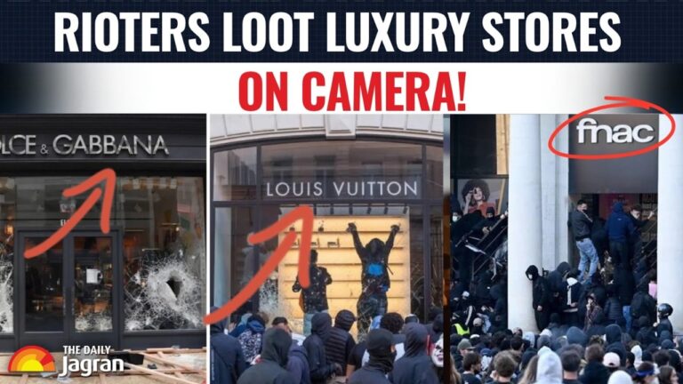 'Out Of Control': Apple, Louis Vuitton Stores Looted In France Protests | Trending