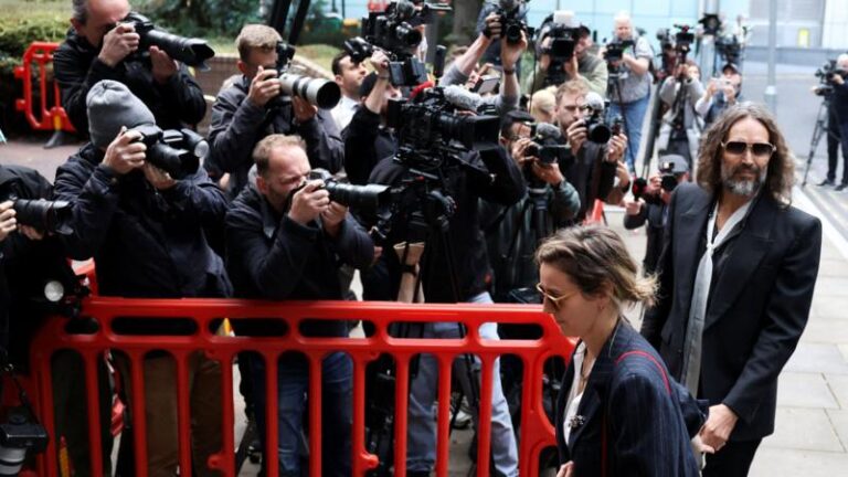 Russell Brand was a'sexual predator', prosecution alleges as rape trial begins